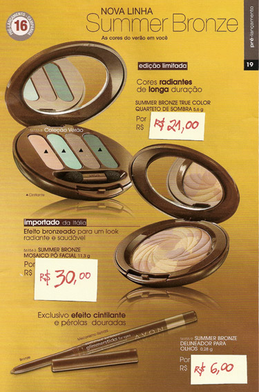 Lançamentos Avon