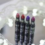Boca Colorida: Batons Matte RK by Kiss (cores Nude Rose, Kiss Red, Purple Affair e Plum Wine)