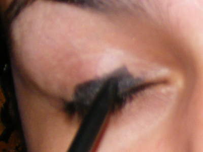 Look noite com sombras baratinhas