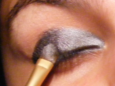 Look noite com sombras baratinhas