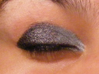 Look noite com sombras baratinhas