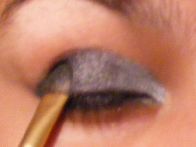 Look noite com sombras baratinhas