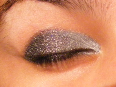 Look noite com sombras baratinhas