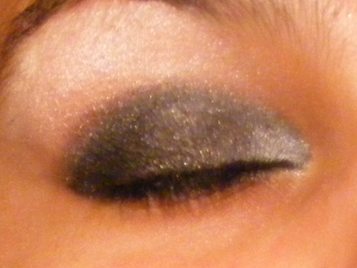 Look noite com sombras baratinhas