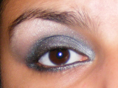 Look noite com sombras baratinhas