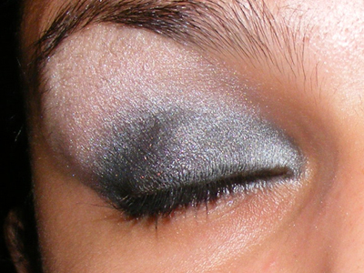 Look noite com sombras baratinhas