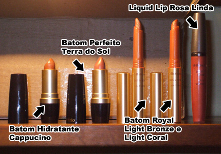 Gloss e Batons O Boticário e Duda Molinos