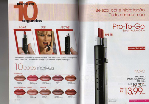 Novos produtos Avon (obrigada, Myla!)