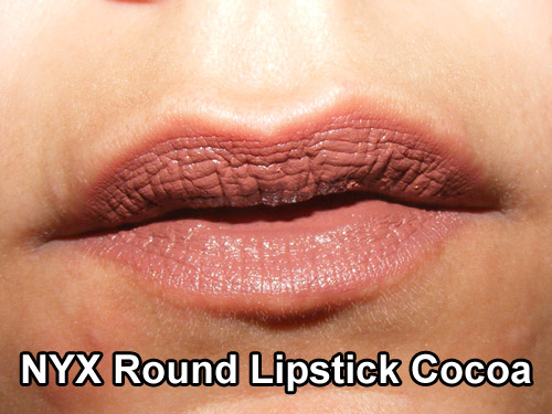Cores dos Batons NYX Round Lipstick