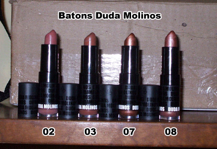 Gloss e Batons O Boticário e Duda Molinos