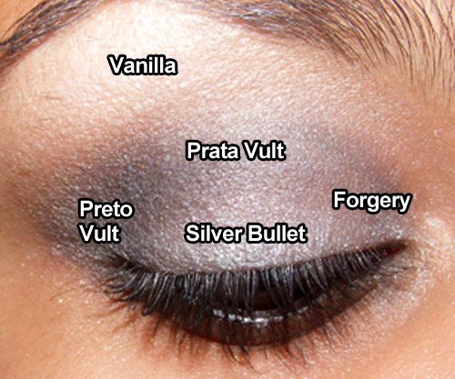 Look: Prateado com MAC, Vult, Milani e Shu Uemura