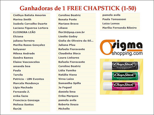 Promoção SigmaShopping