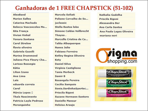 Promoção SigmaShopping