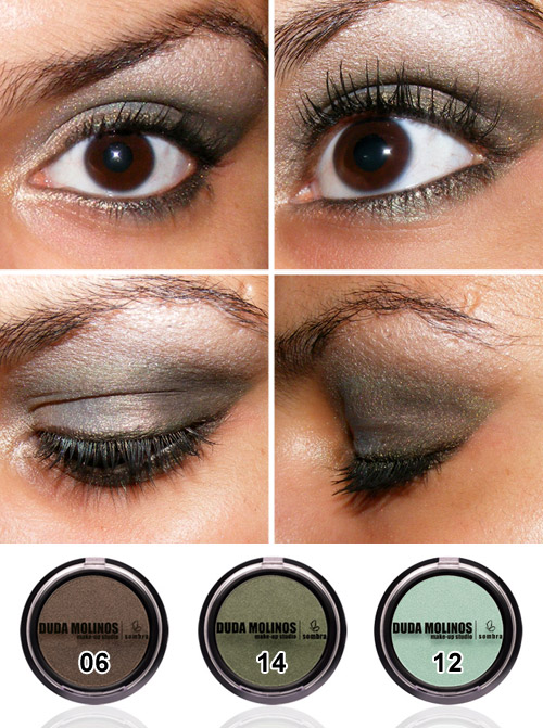 Look verde musgo com sombras Duda Molinos