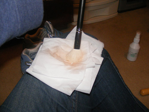 Teste da Solução Higienizadora de Pincéis Pharmacus