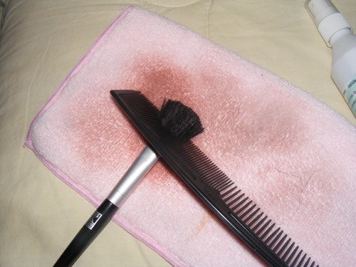 Teste da Solução Higienizadora de Pincéis Pharmacus