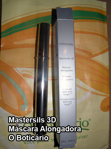 Resenha: Mastercils 3D Máscara Alongadora O Boticário
