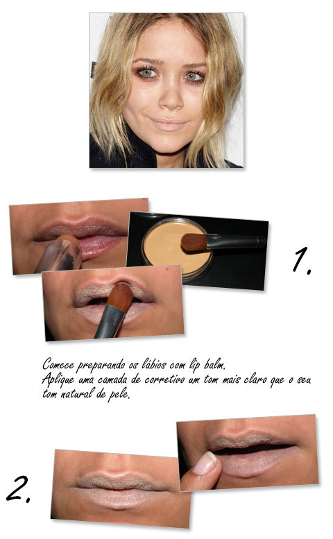 Tutorial: Nude Lip (também conhecido como “boca de zumbi”)