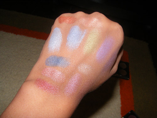 Sombras NYX: Primeiras Impressões