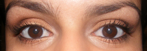 Teste de Duração das Sombras NYX