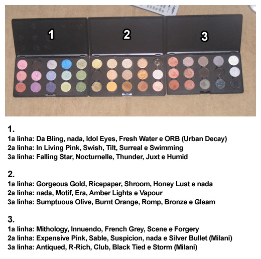 Sombras e Pigmentos MAC