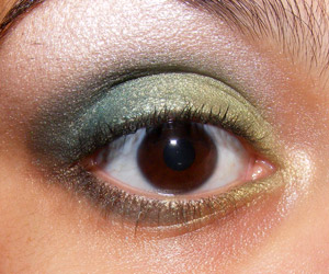 Tutorial: Suedette: 6 Intense Eyes + Pigmentos Teal e Chartreuse