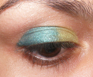 Tutorial: Suedette: 6 Intense Eyes + Pigmentos Teal e Chartreuse