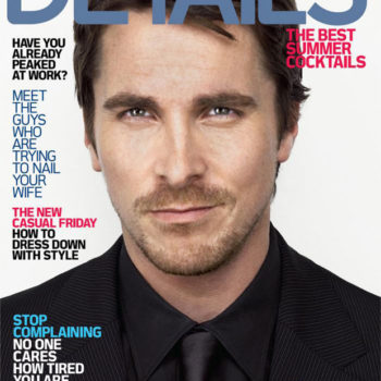 Ô, lá em casa… Christian Bale