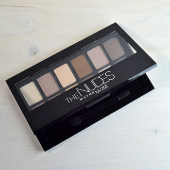 Resenha: The Nudes Palette Maybelline