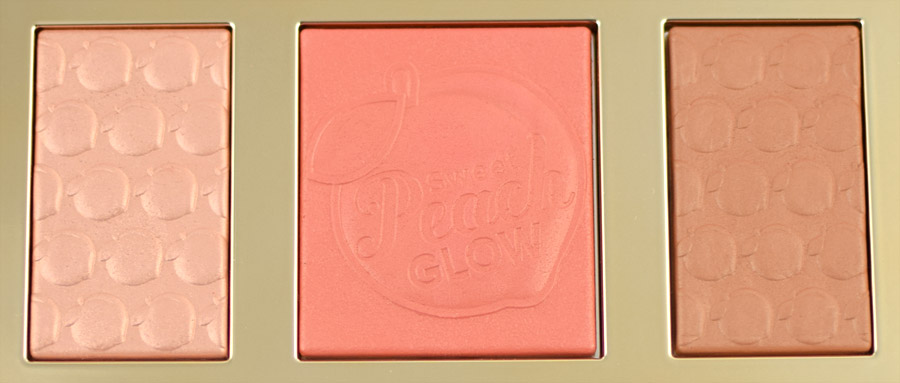 Too Faced Sweet Peach Glow Bronzing, Blushing & Highlighting Palette