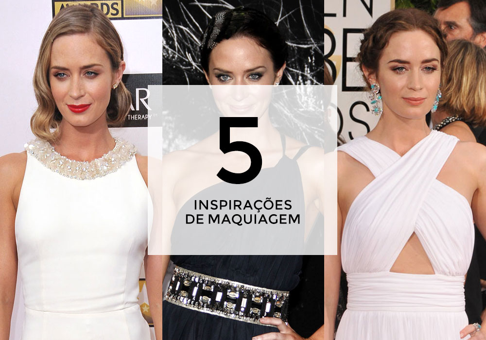 Maquiagem Emily Blunt