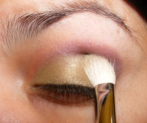 Tutorial: Look Verde e Roxo NYX