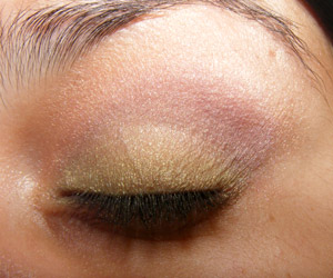 Tutorial: Look Verde e Roxo NYX