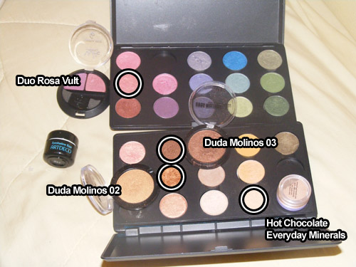 Look: Cópia de In Living Pink & Amber Lights da MAC, com Vult e Duda Molinos